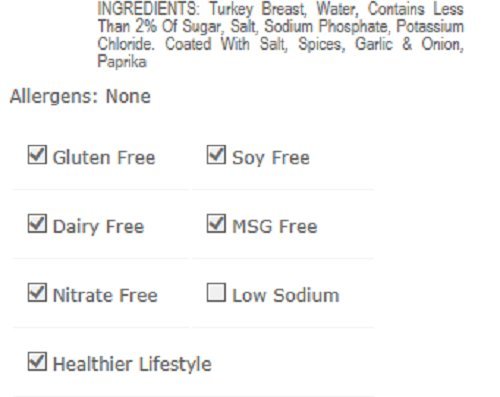 4 Dietz+Watson+Sliced+Classic+Turkey