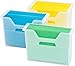 IRIS USA OTFB-L Desktop File Box, Large, Clear, 4 Count