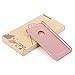 iPhone 6s Case, Moleboxes Rose Gold Luxury Hybrid Beauty Crystal Rhinestone With Gold Sparkle Glitter PC Hard Protective Diamond Case Cover For iPhone 6s/6 4.7