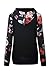 Minipeach Women's Long Sleeve Tops, Tie Dye Sweatshirt, Zip Up Hoodie Oversized-Sweatshirts Pullover