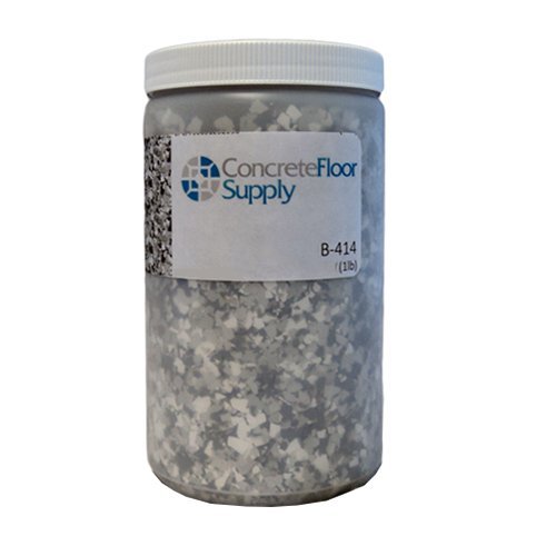 Epoxy Floor Color Flake Gravel (B-414) - 32oz Container (1lb)