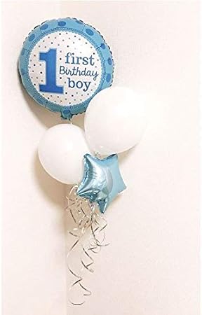 Amazon ファーストバースデー 1歳の誕生日 飾り付け シンプルセット 1st ファースト 男の子 女の子 パーティー 飾り 1歳 誕生日 バースデー ブルーセット 風船 バルーン おもちゃ Amazon ファーストバースデー 1歳の誕生日 飾り付け シンプルセット 1st ファースト 男の子 女の子 パーティー 飾り 1歳 誕生日 バースデー ブルーセット 風船 バルーン おもちゃ