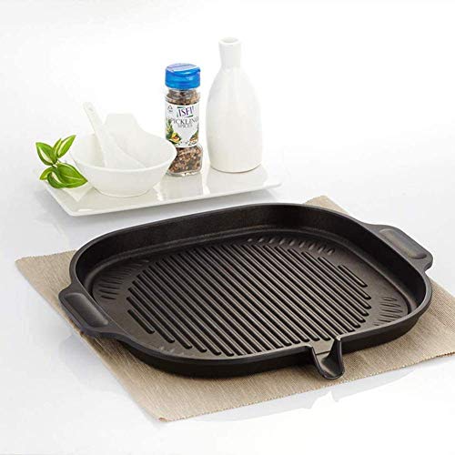UPIT Korean BBQ Grill Pan Induction Stovetop Compatible Aluminum