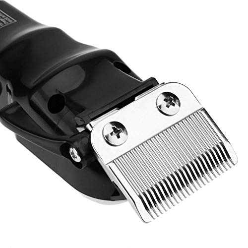 KEMEI Men's Low Voice Rechargeable Hair Clipper Razor LCD Display Cordless Electric Professional Shaver Beard Trimmer Grooming Shaving Machine Self Hair Cutting Haircut Trimmer Cutter