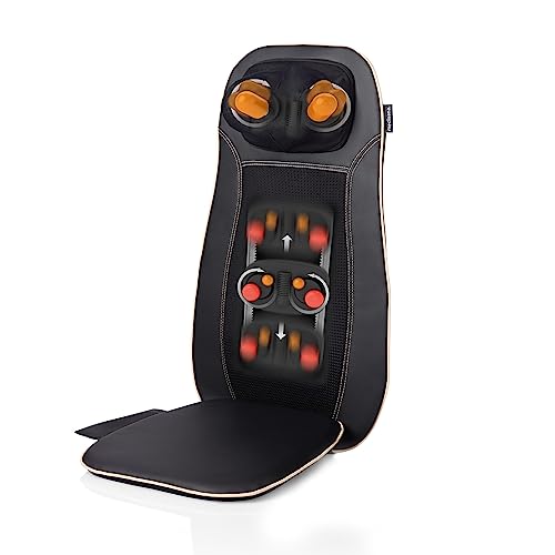 medisana MCN Shiatsu Massagesitzauflage, Rückenmassage & Nackenmassage