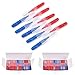 River Lake Interdental Slim Brush, Toothpick Tooth Flossing Head Oral Dental Hygiene Brush - 100 Count …