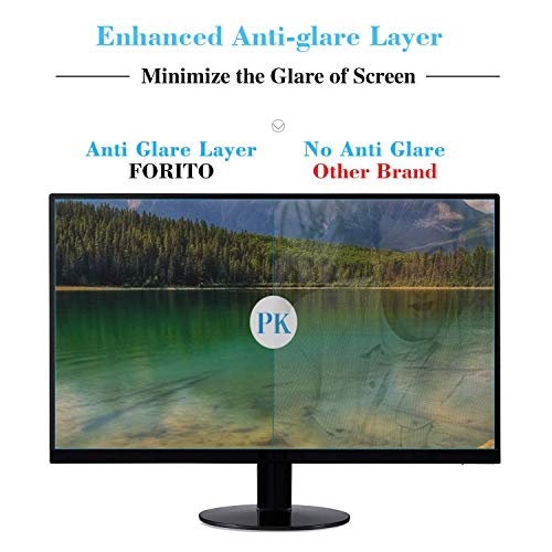 FORITO 24 Inch Monitor Privacy Filter Anti Glare Screen Protector