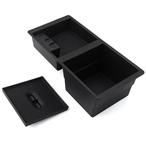 etopmia Center Console Insert Organizer Tray Fit for Chevy Silverado 2014-2019,Tahoe,Suburban - GMC Sierra,Yukon-GM Vehicles Armrest Box Accessories - Thumbnail 2