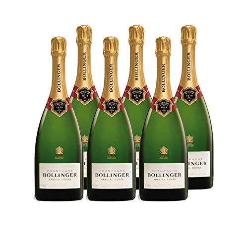Champagne Special Cuvée - Bollinger - Rebsorte Pinot Noir, Chardonnay, Pinot Meunier - 6x75cl - Médaille d'Argent…