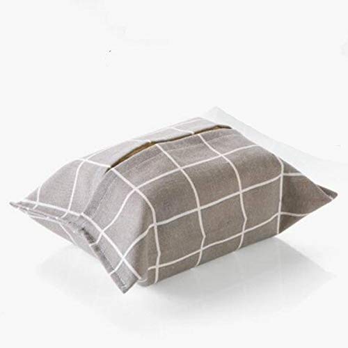 Viet-ST Tissue Boxes - 5pcs/lot Linen Tissue Box Towel Napkin Dispenser Storage Bag Paper Holder Cover Tissue Case Home Decoration 18112301 1 PCs