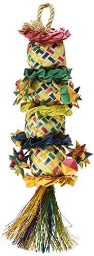 Planet Pleasures Flower Tower Bird Toy, Medium