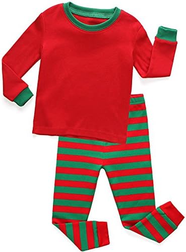 BALEMS Baby Clothes Boy Truck Cotton Children Pajamas Set Christmas Cotton PJS Set