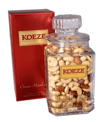 Classic Deluxe Mixed Nuts - 30 oz. Decanter