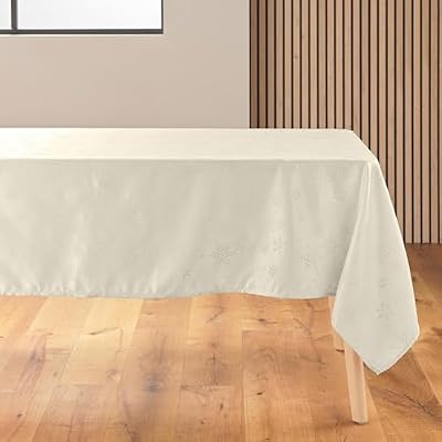 , Tovaglia rettangolare (140 x 240 cm) Fiocchi Naturali, Jacquard