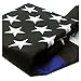 VSVO Thin Blue Line Flag 3x5 ft - Embroidered Stars - Sewn Stripes - Brass Grommets - UV Protection - Black White and Blue American Police Flag Honoring Law Enforcement Officers. primary