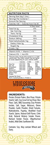 Protein Chips, 10g Protein, Gluten Free, Low Carbs, 4 Pack (Barbecue Crunch)