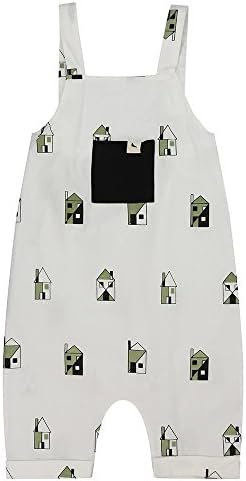 Turtledove London Shortie Woven Dungaree Our House Overalls Off-White 3T