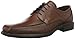 ECCO Men's Johannesburg Bike Toe Tie Oxford, Cognac 41 EU/7-7.5 M US