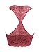 Floral Lace Racerback Bustier Bralette