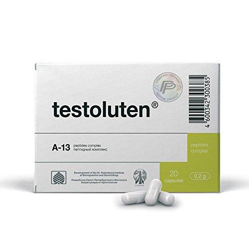 A-13 Testoluten Peptide Bioregulator 20 capsules
