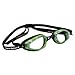 MP Michael Phelps K180+ Goggle Clear Lens Green/Black Competition Swim Goggles, Made In Italy