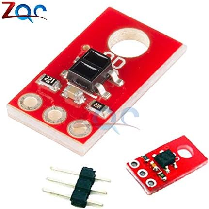 QRE1113 Linear Sensor Infrared Reflective Sensor Module Digital Output 3.3V 5V for Line Following Robots with Pin Breakout Board