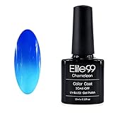 Chameleon Temperature Changing Colour Nail Lacquers Soak Off UV LED Gel Polish Strong Blue - Azure Blue
