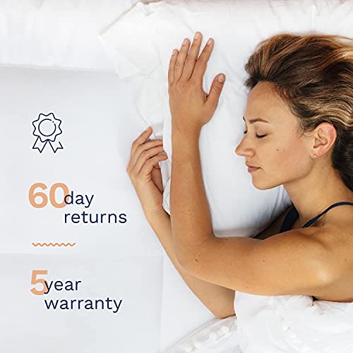 ViscoSoft 4 Inch Pillow Top Memory Foam Mattress Topper King Made in