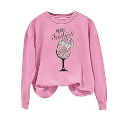 Plus Size Funny Christmas Shirts for Women Long