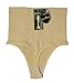 ShaperQueen102B Thong - Womens Best Tummy Control Cincher High-Waist Shapewear Trainer Body Shaper Girdle Faja Sexy Underwear (L, Nude)