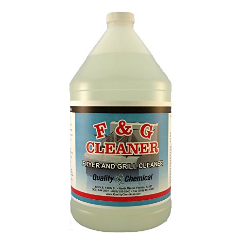 Commercial Fryer and Grill/Griddle Cleaner/Mixture of liquid Caustic