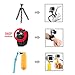 Kit for GoPro Accessories Session Hero 3-4-5 Go Pro sj4000 sj5000 Equipment Case Bundle Bag Pack - Selfie Stick Pole Tripod Gear Grip Mount Suction Cup with Waterproof case - Just Add Summer
