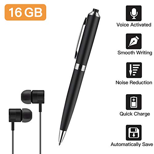 16GB Digital Voice Recorder-Mini HD Voice Recorder 580 Hours Recordings Capacity-Sound Recorder