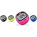 3DTriFit 3D Pedometer Activity Tracker | Best Pedometer for Walking with 7-Day Memory & Pause for Men & Women. Fitness Tracker Accurately Tracks Steps, Calories Burned, Distance & Speed (Magenta)