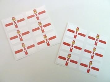 Mini Sticker Pack 33x20mm Rectangle Self Stick Northern