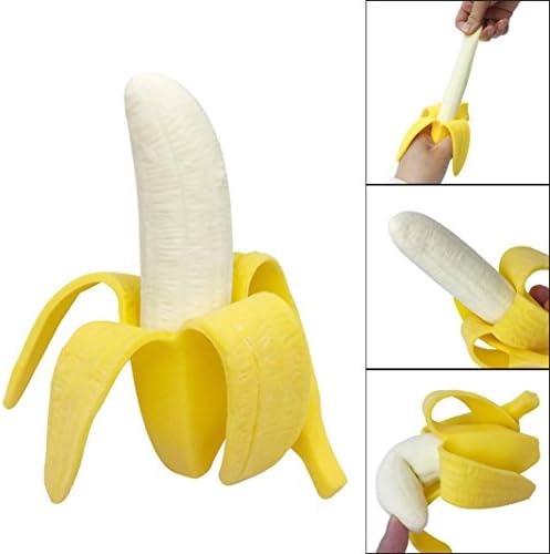 Joykith Simulation Squishies Banana Squeeze Healing Fun Kawaii Squishy Toy Stress Reliever Toys