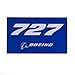727 Blue Sticker
