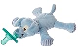 Mary Meyer Puppy WubbaNub Soft Toy and Pacifier, Blue