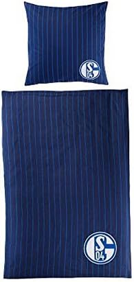 Alco Unisex FC Schalke 04Bed Linen Stripes by Schalke 04