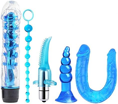 LUCKY FAT MAN (5PC) Luxurious Blue Party Set, Premium Secret Garden Deep Muscle Massage Combination - A116