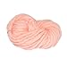 Mangocore Hand Knitting Blanket Hats Super Thick Chunky Yarn Roving Bulky Yarn 250g per lot (PEACH PINK)