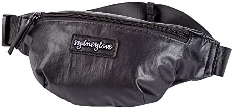 Sydney Love TrendsSydney Love Metallic Nylon Zip Belt Bag Waist Pack