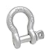 Campbell T9641235 Screw Pin Anchor Shackle, Forged Steel, Galvanized, 3/4