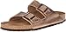 Birkenstock Unisex Arizona SFB Tobacco Oiled Leather Sandals - 38 M EU / 7-7.5 B(M) US