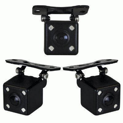 INSTALLBAY TE-SSIR - Back Up Cameras - NEW! INSTALL BAY SMALL SQUARE CAMERA (TE-SSIR)