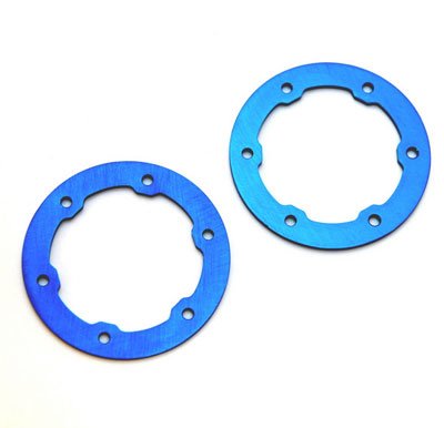 ST Racing Concepts STP6236B Aluminum Light Weight Bead Lock Rings for The Traxxas Pro Slash and Slayer Epic Rims (1 Pair), Royal Blue