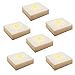 LumaBase Battery Operated LED Lights with Timer, Soft White - Set of 6