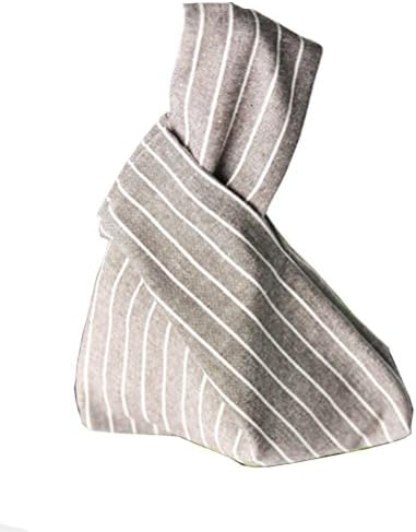 Women's Stripes Pattern Knot Bag Small Size