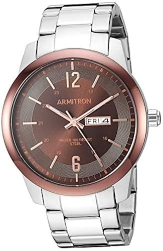腕時計 アーミトロン メンズ 20/5309BNBT Armitron Men's 20/5309BNBT Day/Date Function Silver-Tone Br : Armitron Men\u0027s Multi-Function Bracelet Watch, 20⁄5313
