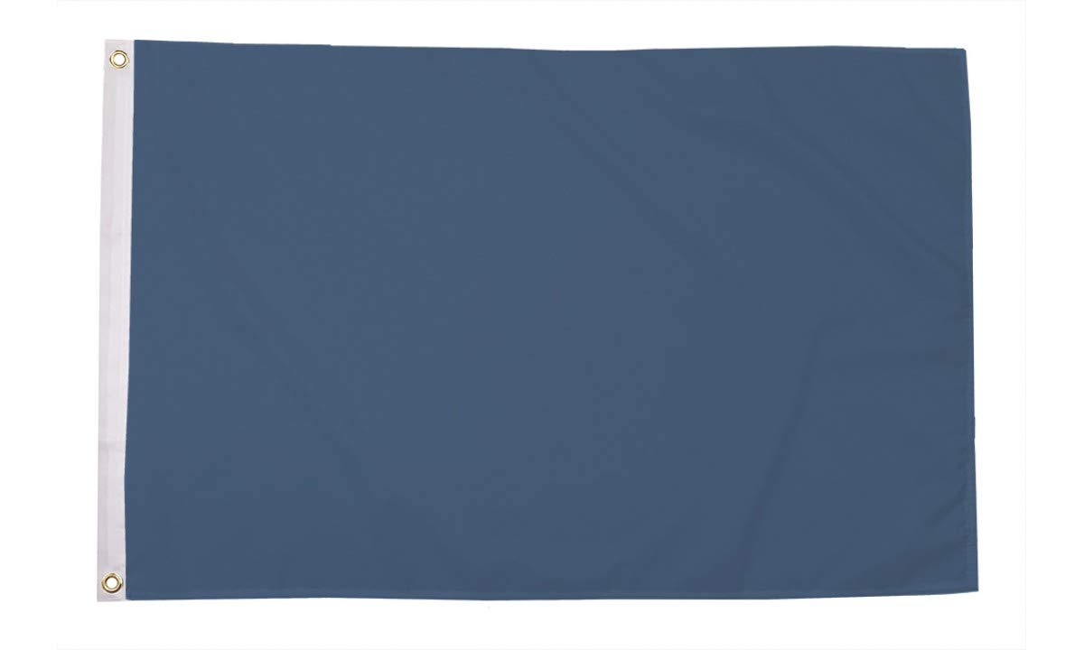 AZ FLAG - Plain Navy Blue Flag - 3x5 Ft - 100D Polyester Navy Blue Solid Color Banner with Two Metal Grommets - Fade Resistant - Vivid Colors - 3' x 5' Feet - 150x90 Cm